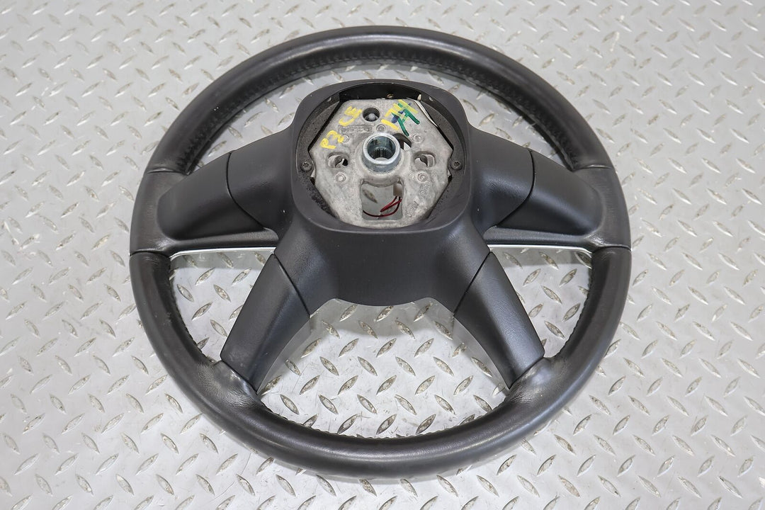 03-06 Chevy SSR Driver Leather Steering Wheel W/Switches (Black/Satin Trim)