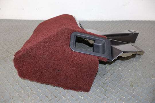 90-93 Chevy C4 Corvette Right RH Carpeted Knee Pad Trim Panel (Ruby Red) Notes