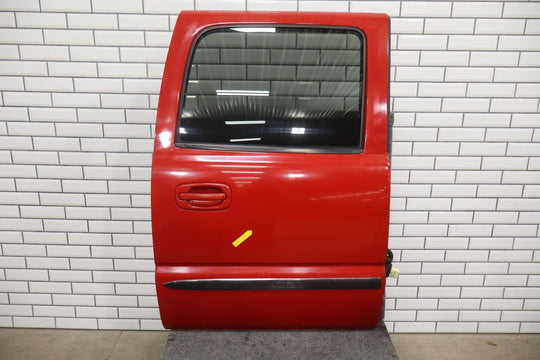 03-07 GMC Sierra Silverado Crew Cab Right Rear Door (Fire Red 74U)