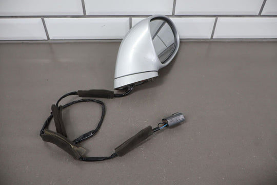 99-05 Mazda Miata NB Right Passenger Power Door Mirror Sunlight Silver