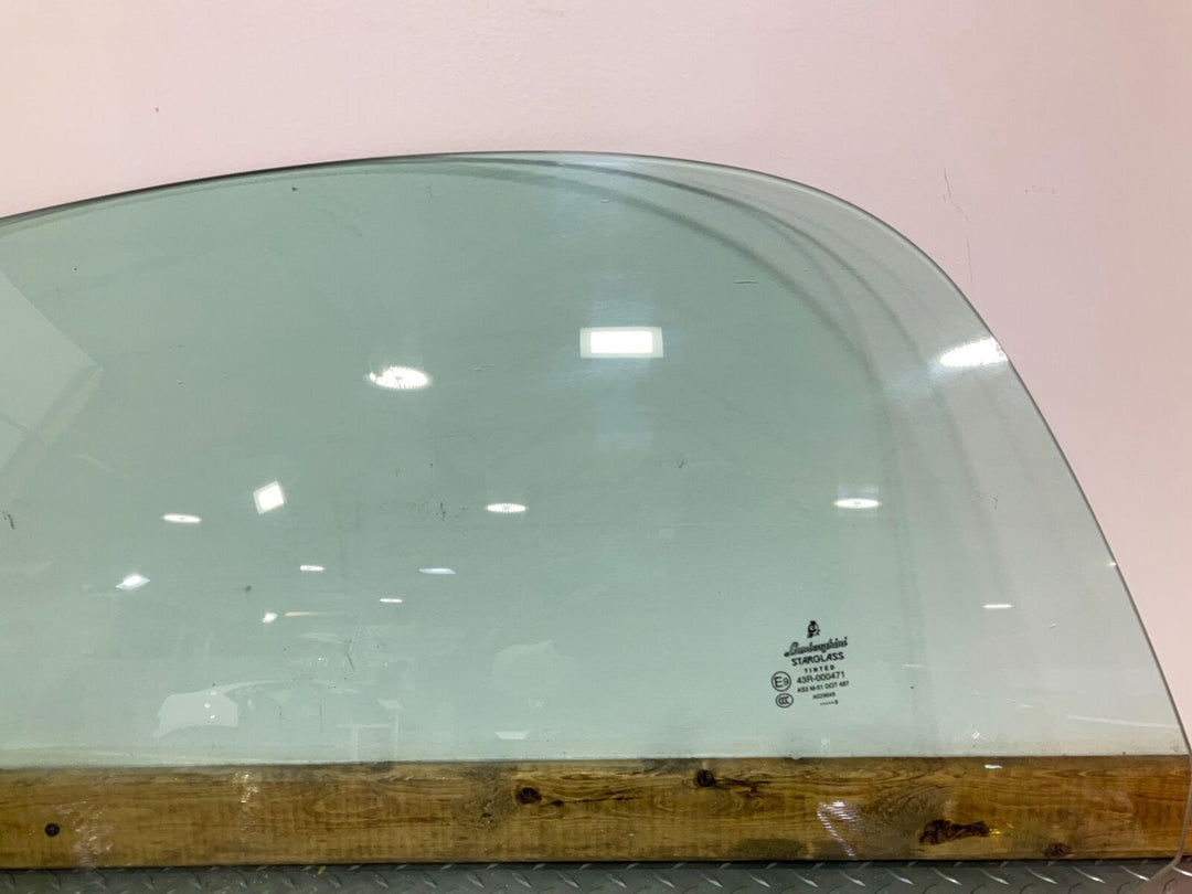 10-14 Lamborghini Gallardo LP560 Spyder Left LH Door WIndow Glass (407845201)