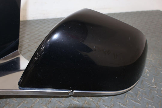 17-23 Tesla Model 3 Left Power Folding Door Mirror (Black PBSB/Chrome) Tested