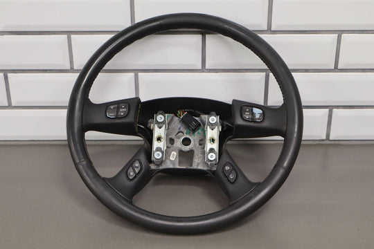 03-07 GMC Sierra Silverado Leather Steering Wheel (Worn Spots)