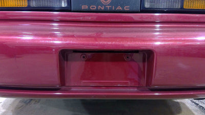 91-92 Pontiac Firebird Rear Bumper (Brilliant Red Metallic 75U) See Notes