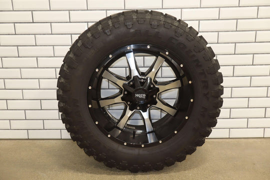 2009-2018 Ram 2500 8x165 20x10 Moto Metal MO970 Wheels / 35" Tires Set (4)