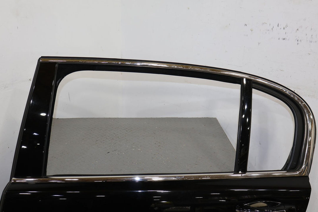 06-12 Bentley Flying Spur Left LH Driver Rear Door Shell (Black) Sold Bare