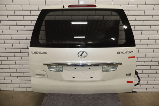 04-09 Lexus GX470 Rear Hatch Blizzard Pearl (070) *See Photos*