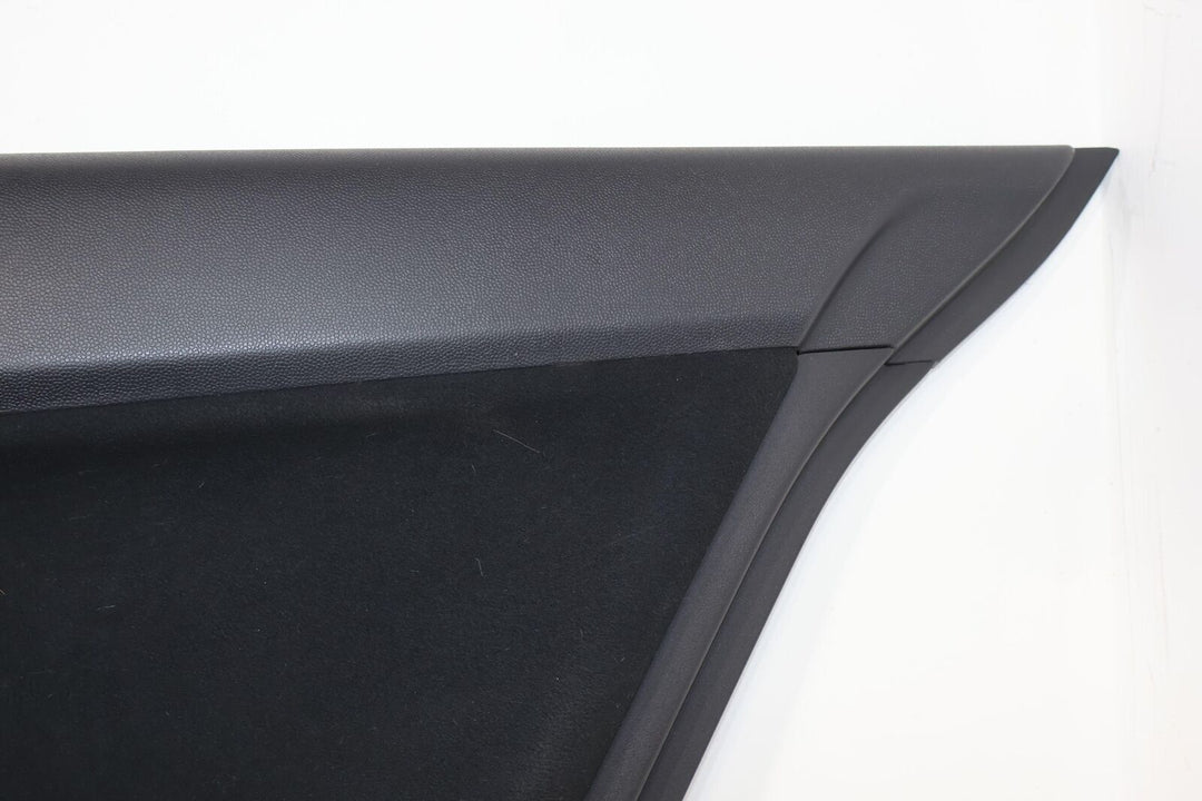 08-13 Mitsubishi Lancer EVO X Rear Right Interior Door Trim Panel (Black 80X)