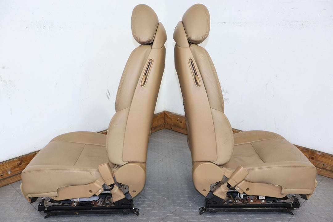 07-08 Lexus SC430 Leather Seat Set Front/Rear (Camel LA42) Power Tested (Notes)