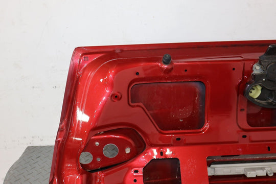 08-15 Mitsubishi Lancer EVO X Rear OEM Trunk Deck Lid (Rally Red P26) See Photos