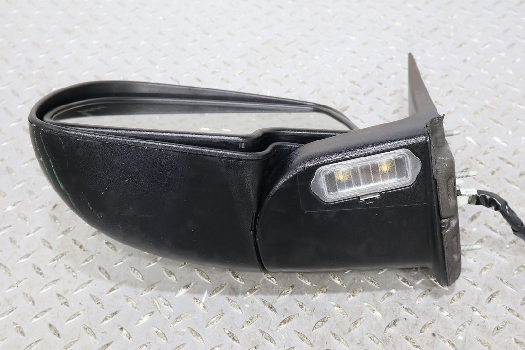 03-06 Cadillac Escalade Left LH Power Door Mirror (Black/Chrome Cap)