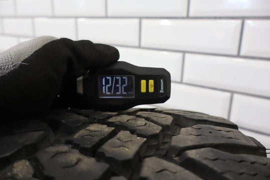  16x8 5 Spoke Wheels W/tires, Black, 285/75r16 Goodyear Duratrac, 16-14-13-12-12/32