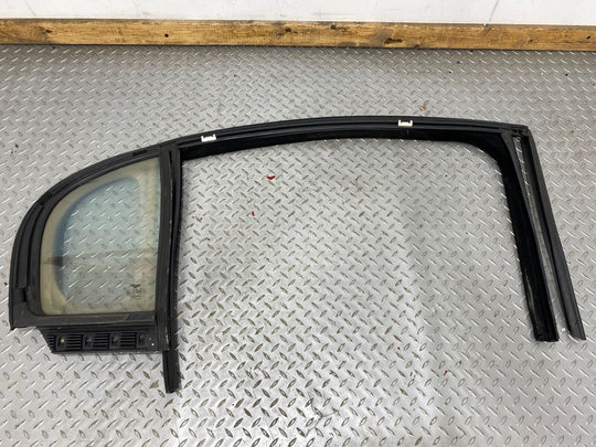 06-12 Bentley Flying Spur Right RH Passenger Rear Door Vent Glass Window W/Seal