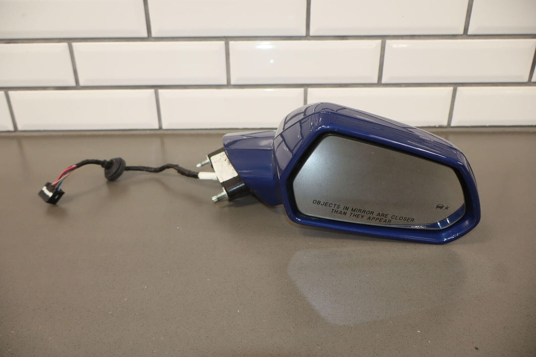 2020-2023 Chevy Camaro Right Passenger Power Heated Mirror (Riverside Blue GKK)