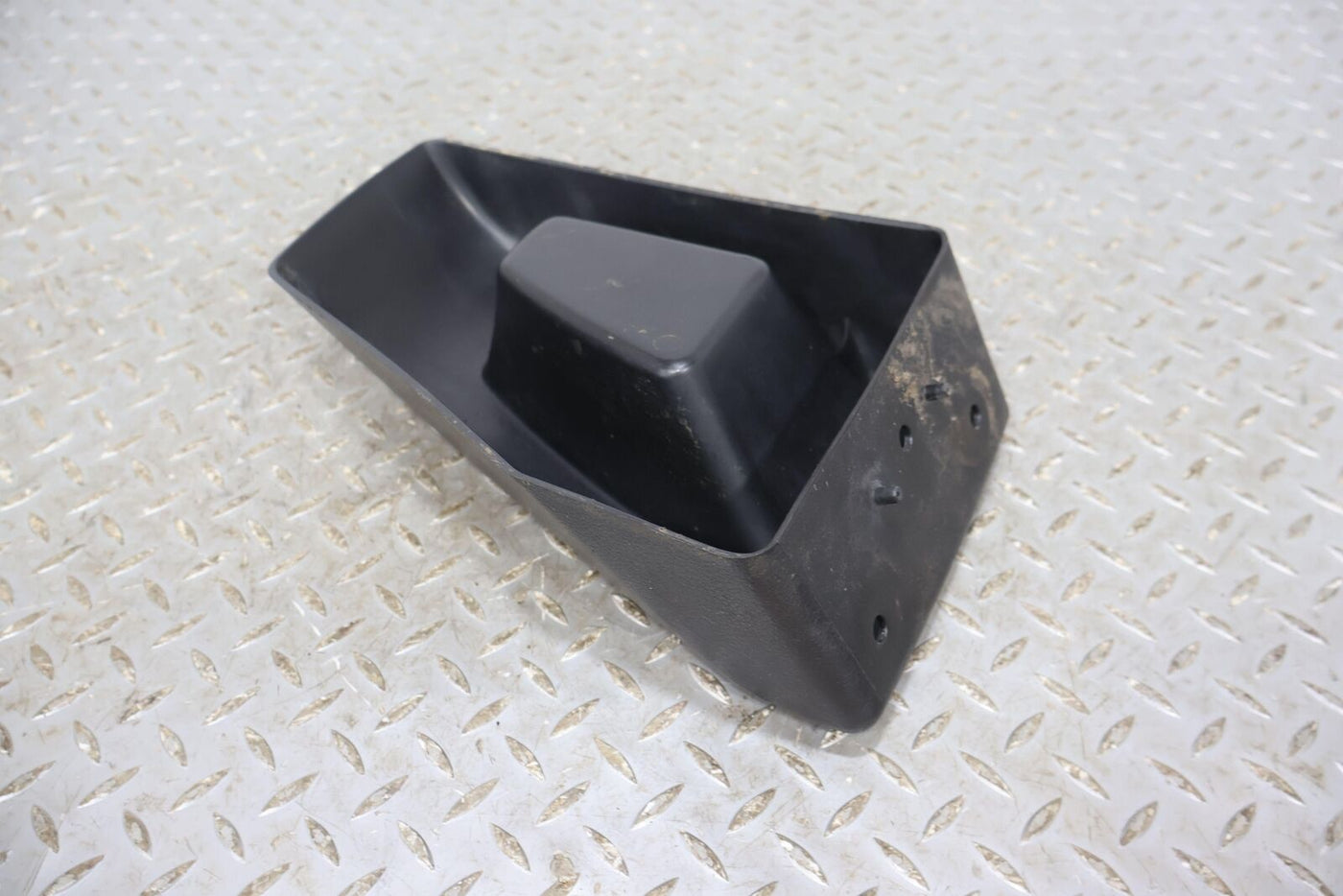 03-09 Hummer H2 Driver Left LH Front Bumper End Cap / Winglet (Black Textured)