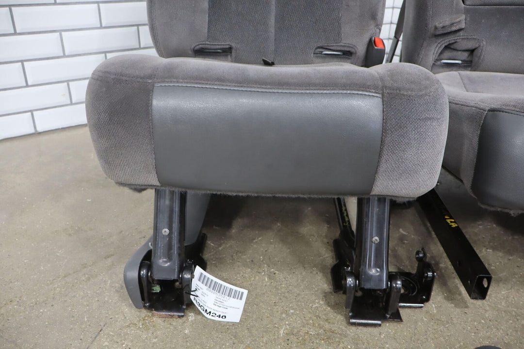 03-07 GMC Sierra 1500HD Crew Cab Rear Bench Seat (Dark Pewter) Cloth