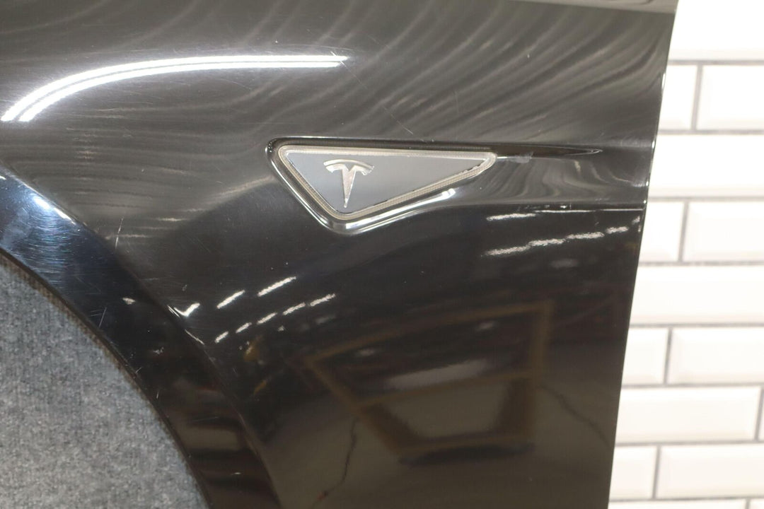 2012-2020 Tesla Model S Driver Left Fender (Black PBSB)