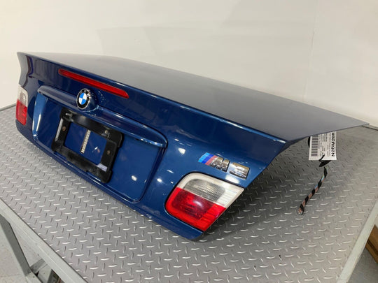 01-06 BMW E46 M3 Convertible Trunk LOADED All Lights (Topaz Blue Metallic 364)