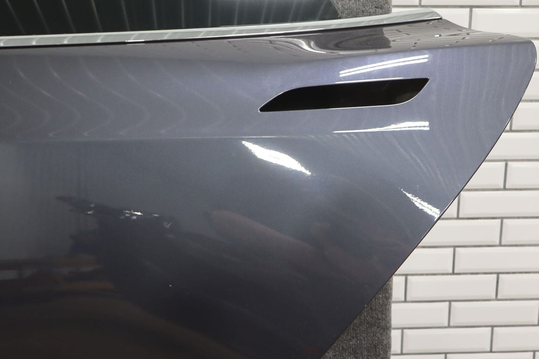 2012-2020 Tesla Model S Left Rear Door with Glass (Steel Gray PMNG)