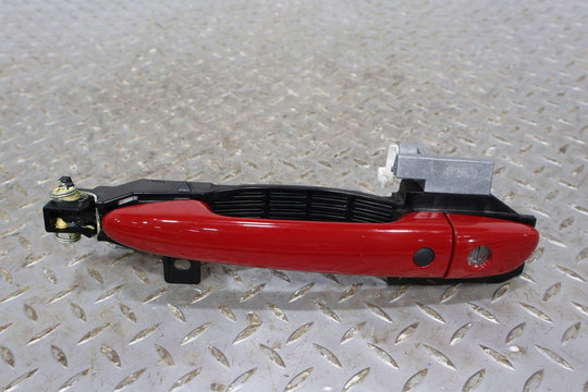 17-19 Fiat 124 Spider Left LH Exterior Door Handle (Rosso Red PKM) See Photos