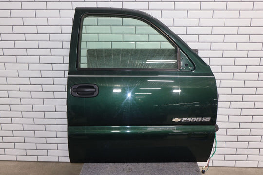 99-06 Silverado Sierra Crew Cab Front Right Electric Door W/ Glass (Dark Green)