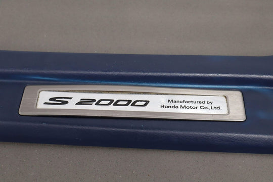 2000-2009 Honda S2000 Interior Sill Plates (Pair Left / Right) Blue BL