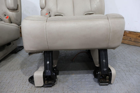 03-06 Cadillac Escalade ESV Yukon XL 2nd Row Leather Seats Set (Shale 15i) LWB