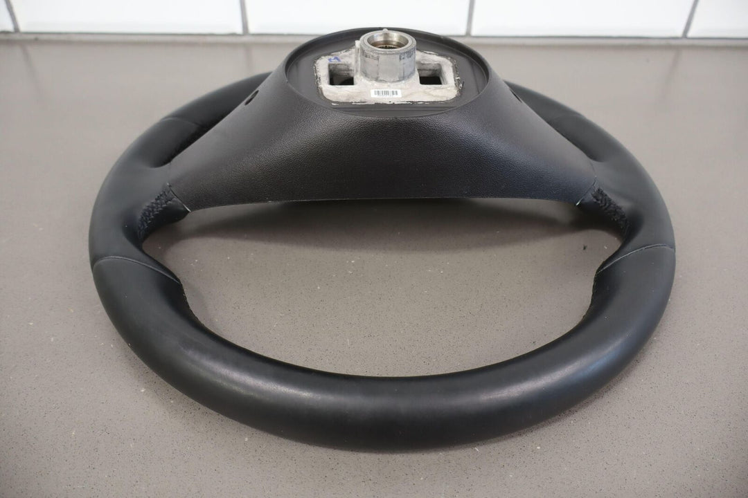 2012 - 2015 Tesla Model S Leather Steering Wheel OEM (Black) See Notes