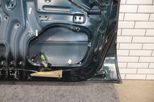 91-98 Toyota Land Cruiser RH Right Pass Front Door Shell Emerald Pearl (6M1)