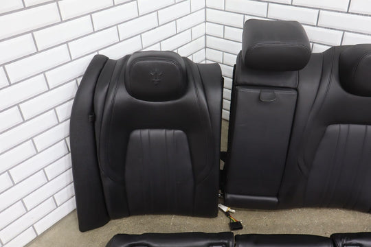 14-17 Maserati Ghibli Leather Power Seat Set Front&Rear (Testa Moro TMT) Tested