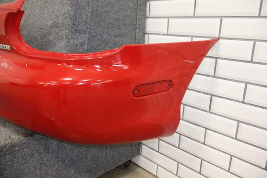 01-05 Mazda Miata NB Base Model Rear Bumper W/Rebar (Red Repainted)