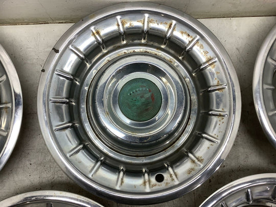 Set of 5 1955 Cadillac Wheel Covers 14" - Need Restored