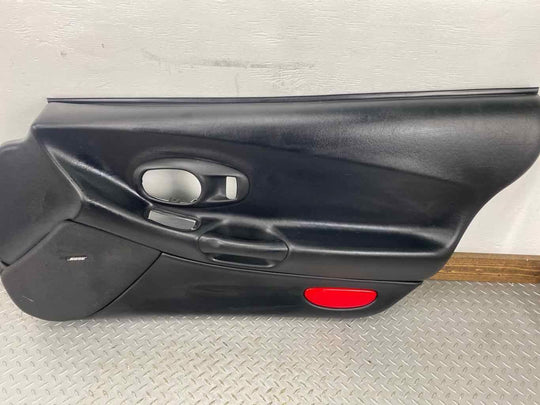 97-04 Chevy Corvette C5 Right RH Passenger Door Trim Panel (Black 19i) See Notes