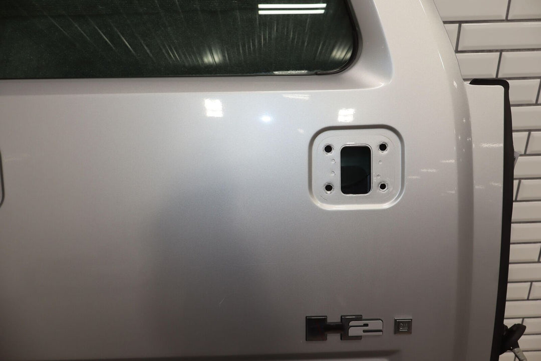 03-09 Hummer H2 Front Right Passenger Door W/Window Silver Ice Metallic *Knick*