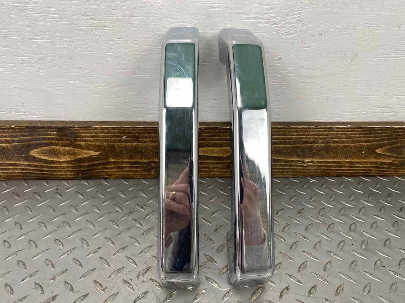 03-09 Hummer H2 Pair (2) of Chrome Hood Handles - Minor Corrosion & Scratches