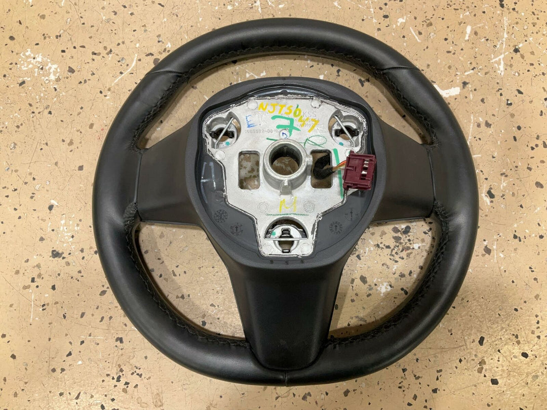 17-20 Tesla Model 3 Steering Wheel W/ Switches (Black) 1105324-00-H