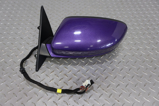 15-20 Dodge Charger Left LH Driver Power Heated Door Mirror (Plum Crazy PHG)