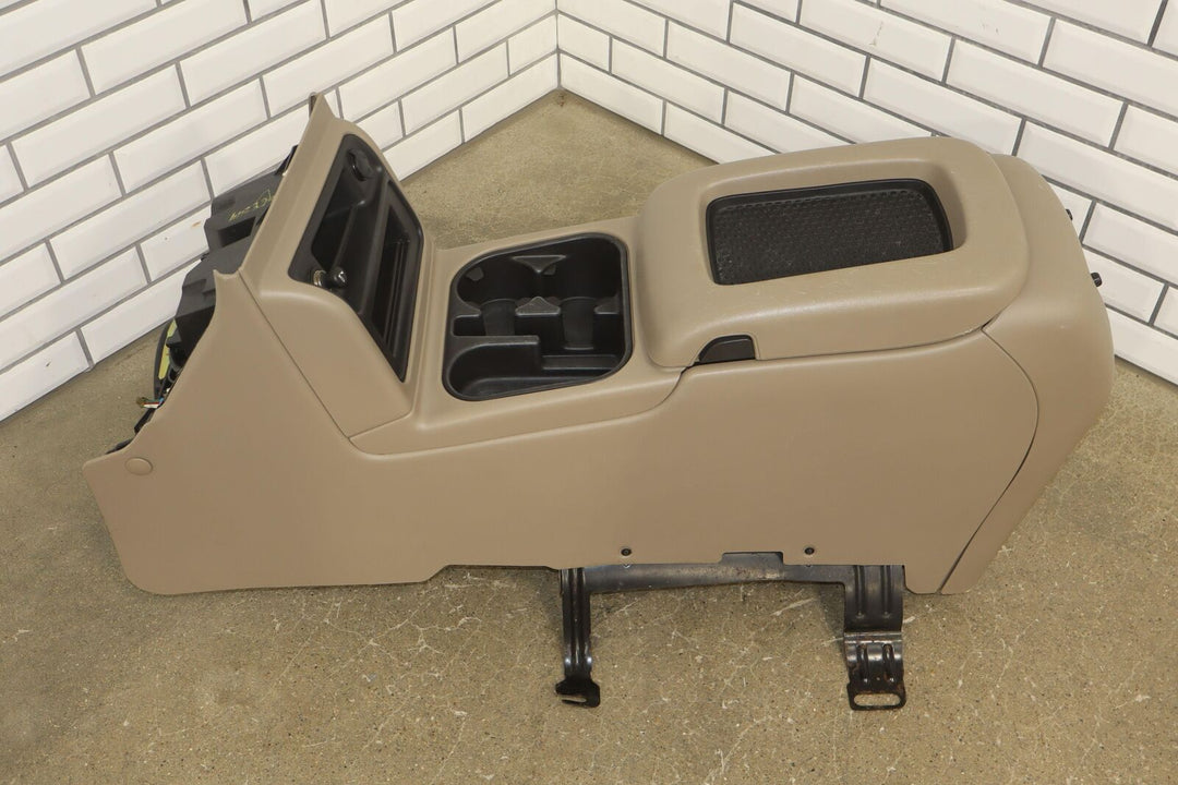 03-07 GMC Sierra Chevy Silverado Center Floor Console Glovebox (Tan/Neutral)