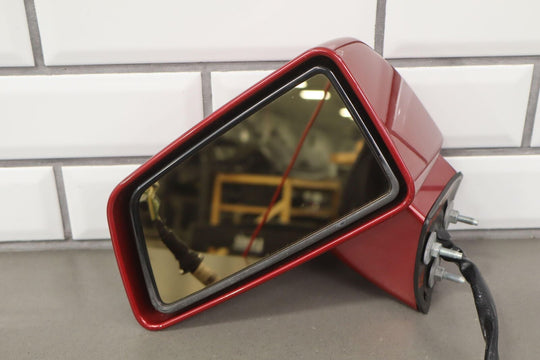 04-07 Cadillac XLR Left Driver Power/Light Sensitive Door Mirror Crimson Pearl