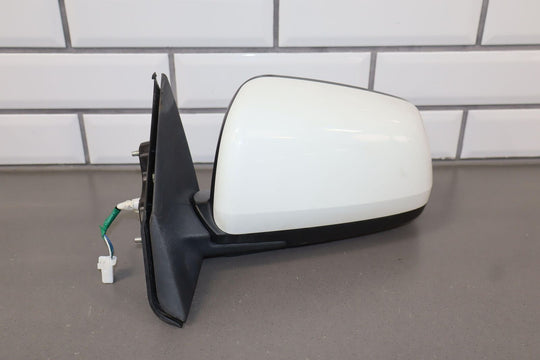 08-14 Mitsubishi Lancer Evolution Driver Left Door Mirror (Wicked White 40J)