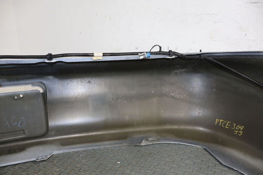 93-02 Chevy Camaro OEM Rear Bumper W/ Markers (Arctic White 10U) Cracked Paint