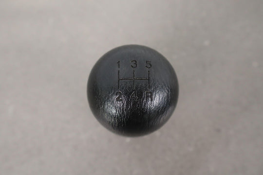 01-05 Mazda Miata NB Shift Knob and Boot Black (NB0) Leather OEM