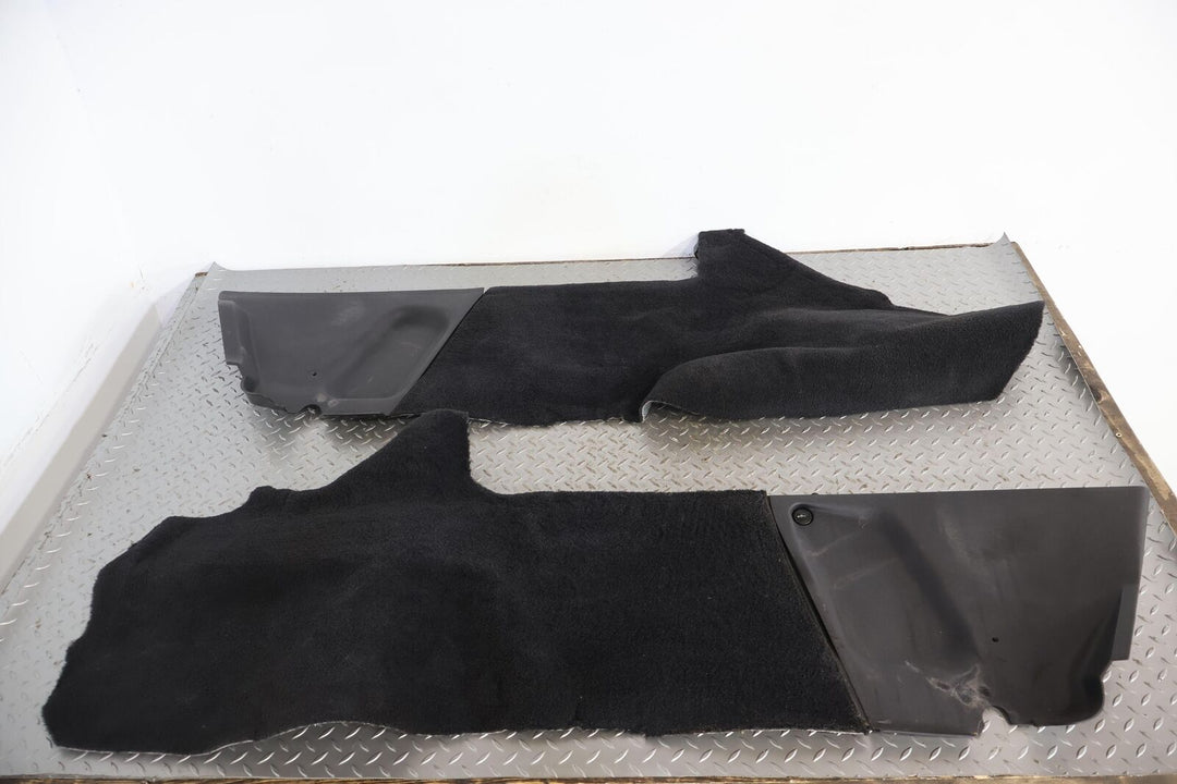 94-96 Chevy C4 Corvette Pair LH & RH Carpeted Console Side Trims (Black 19i)