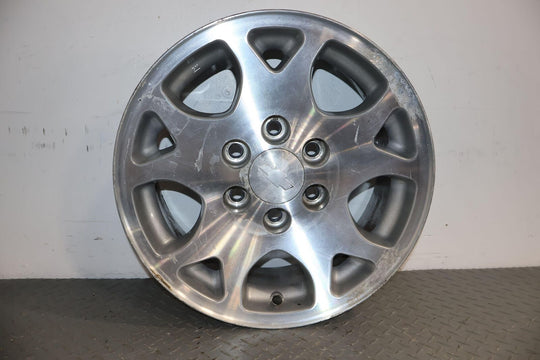 01-06 Chevy Tahoe Z71 OEM 17x7.5 Aluminum Wheel Set of 4 (N88) Curb Marks