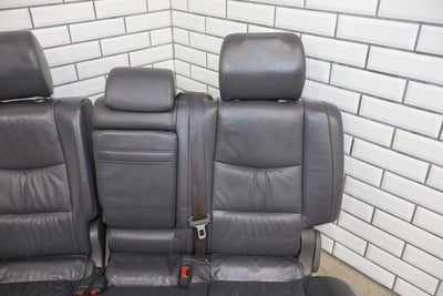 03-09 Lexus GX470 Pair LH&RH 2nd Leather Seat Set (Gray LH10) Mild Wear