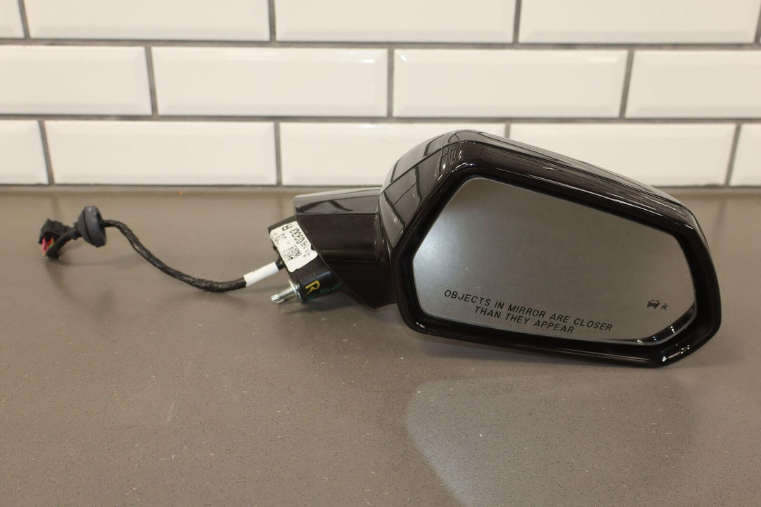 20-23 Chevy Camaro Right Passenger Heated Door Mirror Black OEM 84784454