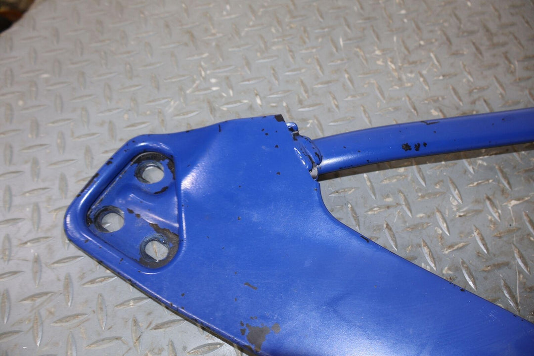 09-20 Nissan 370Z OEM Upper Triangle Strut Tower Brace (Blue Poor Finish)