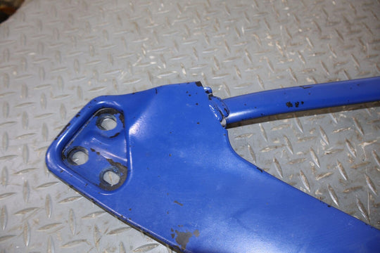 09-20 Nissan 370Z OEM Upper Triangle Strut Tower Brace (Blue Poor Finish)