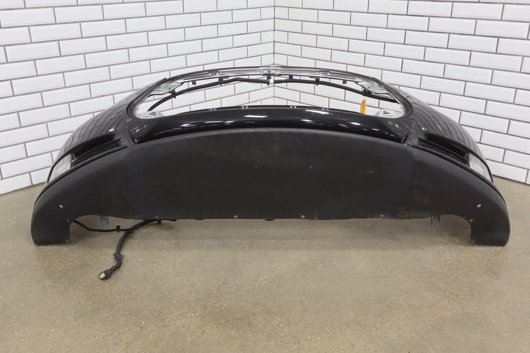 2012-2015 Tesla Model S OEM Front Bumper with Fogs/Shutters (Black PBSB)