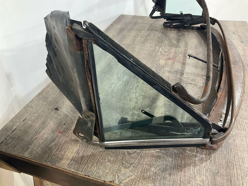 1981 Fiat 124 Spider Convertible Top Frame OEM (Weathered/Rusted)